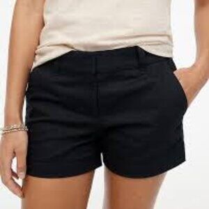 Womens JCrew Chino Shorts - Black
